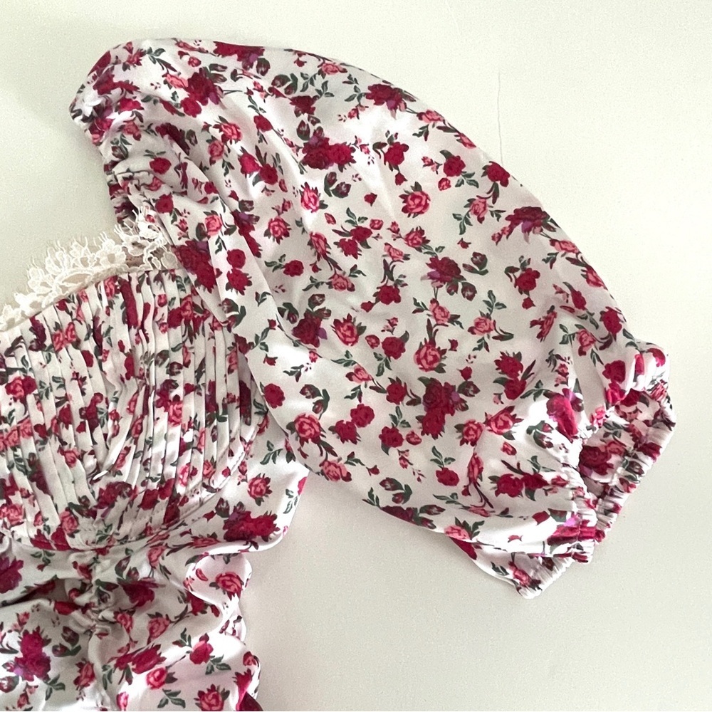 For Love & Lemons X Victoria Secret Melrose Floral Mini Dress - Picture 6 of 15